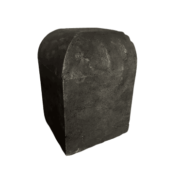 Lakeland Pavers EXT BULLNOSE Q-kerb CORNER charcoal
