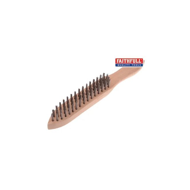 FAITHFULL 680/4 HEAVY DUTY WIRE SCRATCH BRUSH