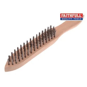 FAITHFULL 680/4 HEAVY DUTY WIRE SCRATCH BRUSH