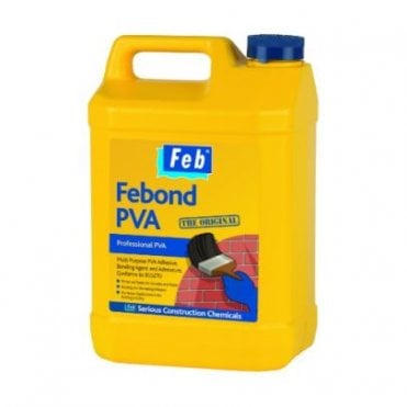 FEBOND PVA GEN. PURPOSE 5 LITRE
