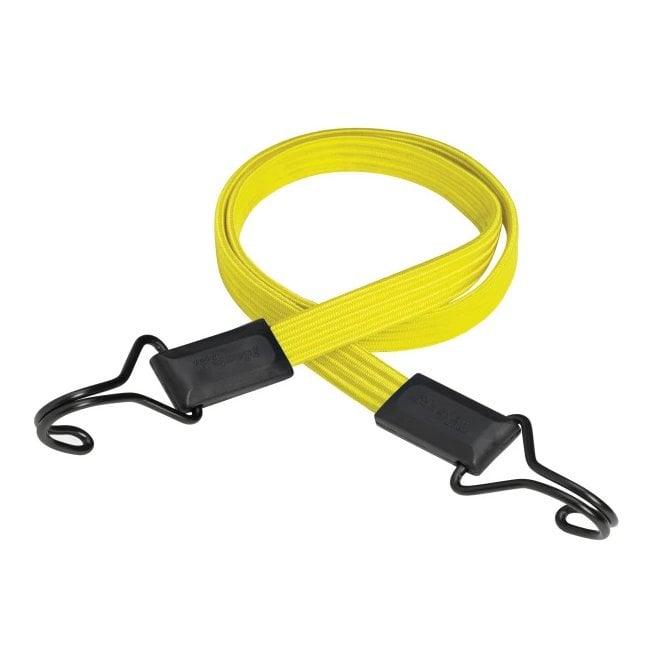 Flat Bungee 100cm Yellow Double Hook - MLK3226E