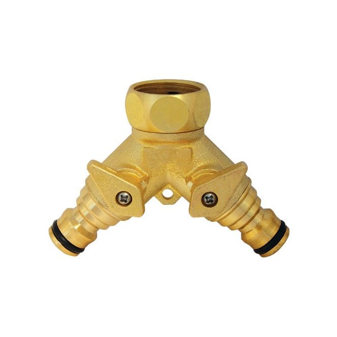 G7918 CK HOSE TWO WAY THREADED TAP CONNECTOR ¾