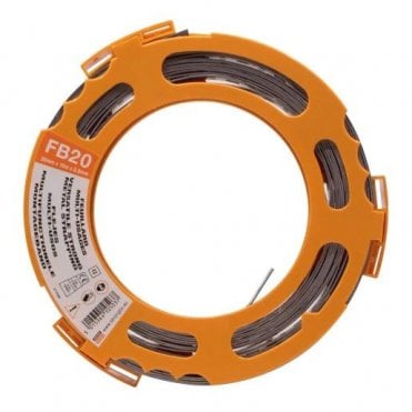 GALV FIXING BAND  10M X 20mm X 1mm
