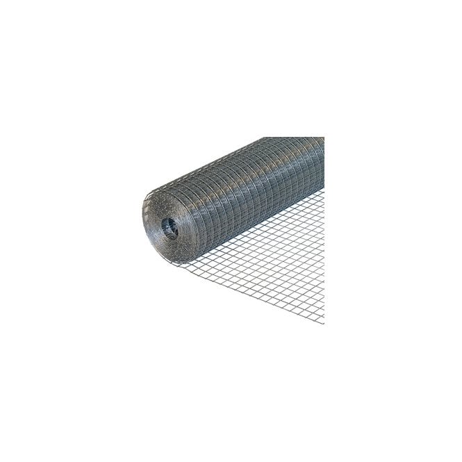 GALV SQUARE WELD MESH ROLLS (25MM) 900MM