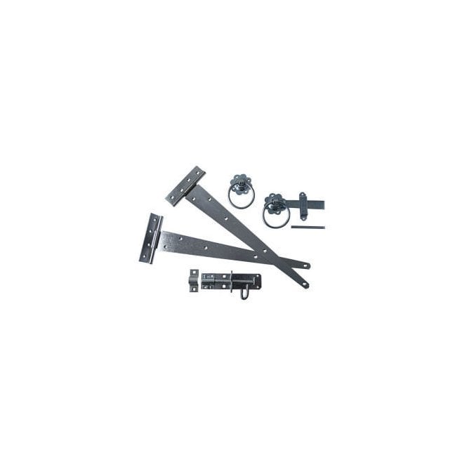 Gatepack B - Prepacked with Fittings Black GPB121-0450BK