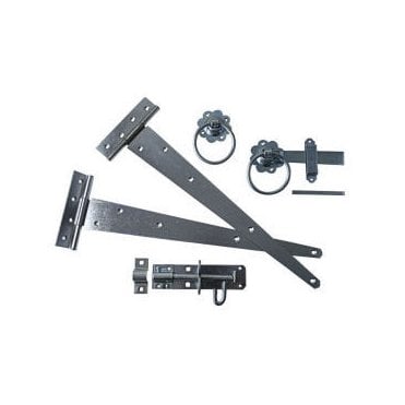 Gatepack B - Prepacked with Fittings Black GPB121-0450BK
