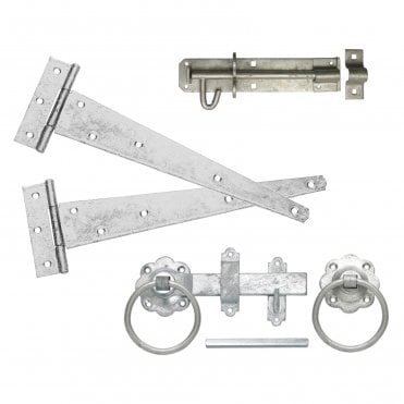 Gatepack B - Prepacked with Fittings Galv GPB121-0450GV