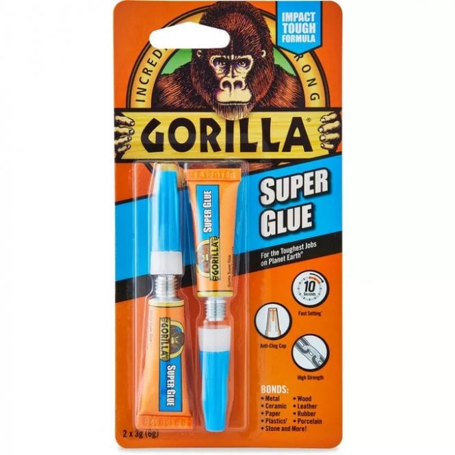 GORILLA SUPER GLUE 2X3G