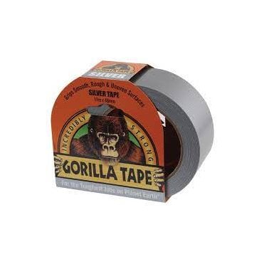 GORILLA TAPE SILVER 11M