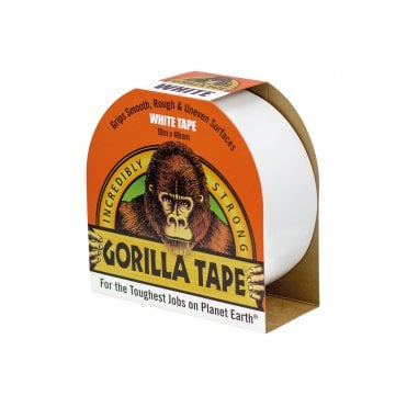 GORILLA TAPE WHITE 10M