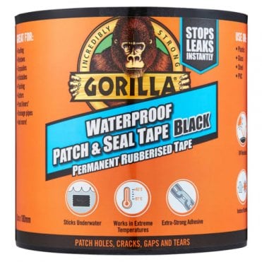 GORILLA WATERPROOF PATCH & SEAL BLACK 3M