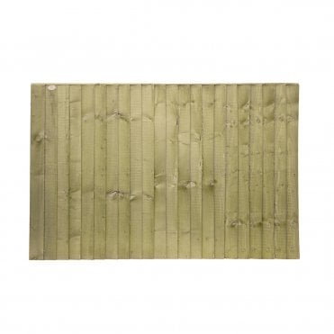 CBS Grange Featheredge Panel 6' X 4' -1218 x 1828mm Pres/Trtd Green SFEP4GV