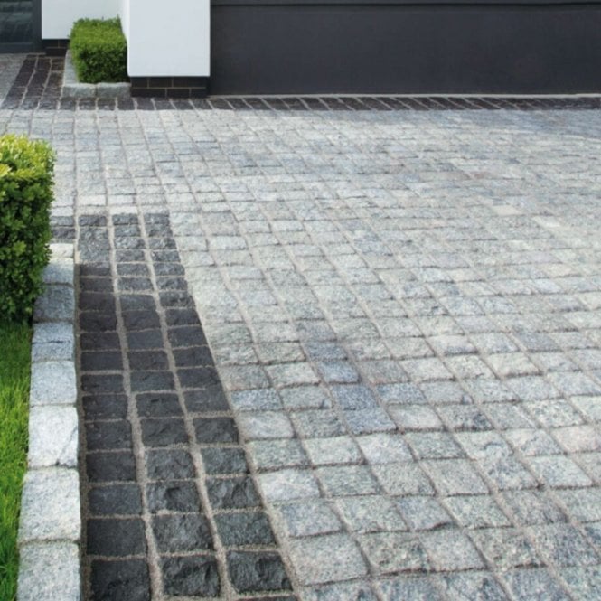 Granite Cobble Silver 100x100mm 80-100mm        *PER PIECE*