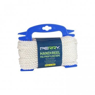 Handireel White Rope 8mm x 15m 834-008HR0150WH