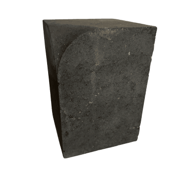 INT BULLNOSE Q-kerb CORNER charcoal