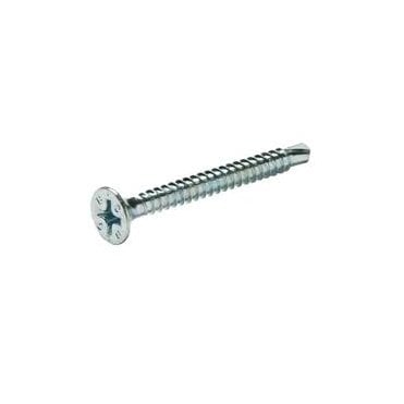 JACKPOINT SCREWS Csk Self-tap Self-drill 3.9x45 Per 500 Zinc - WSCSD3945