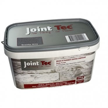 Joint Tec Brush In Paving Compound - Granite Grey 15KG *not suitable for use with porcelain*