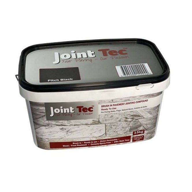 Joint Tec Brush In Paving Compound - Pitch Black 15KG *not suitable for use with porcelain*