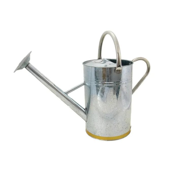 Kent & Stowe Metal Watering Can Galvanised Steel 9 litre