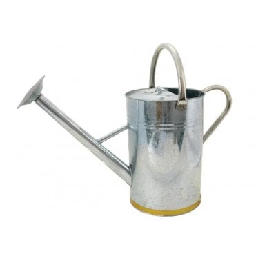 Kent & Stowe Metal Watering Can Galvanised Steel 9 litre