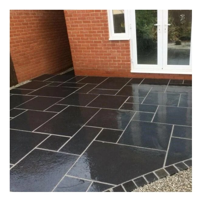 Limestone Kota Black Sqaure Edge P/P         *PER M2*