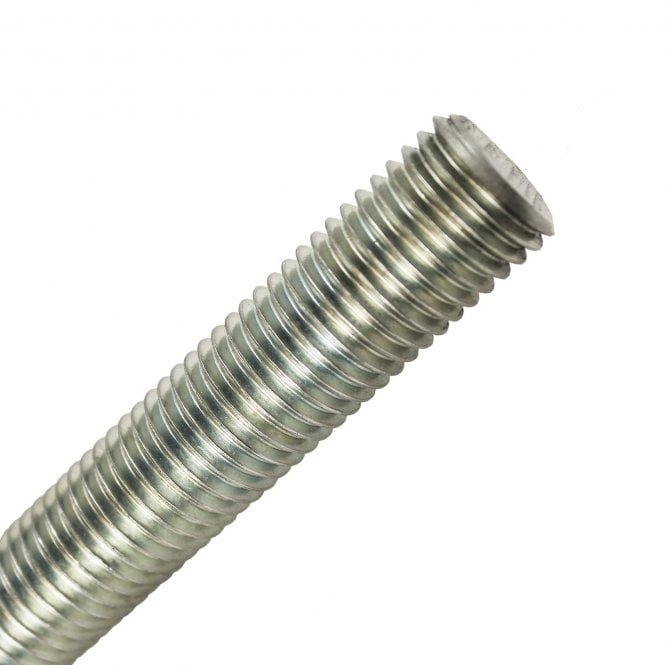 M8 Threaded Bar Metric Grade 4.8 Mild Steel x 1m