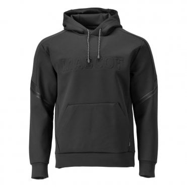 MASCOT® Water Repellent Hoodie BLACK XX/LARGE 22186-608-09
