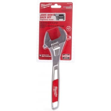 MILWAUKEE 250mm Adj Wrench-1pc - 48227410