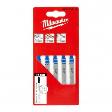 MILWAUKEE Jigsaw B. 55x2/T118B-5pc - 4932254064