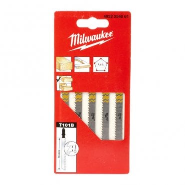 MILWAUKEE Jigsaw B. 75x2.5/T101B-5pc - 4932254061
