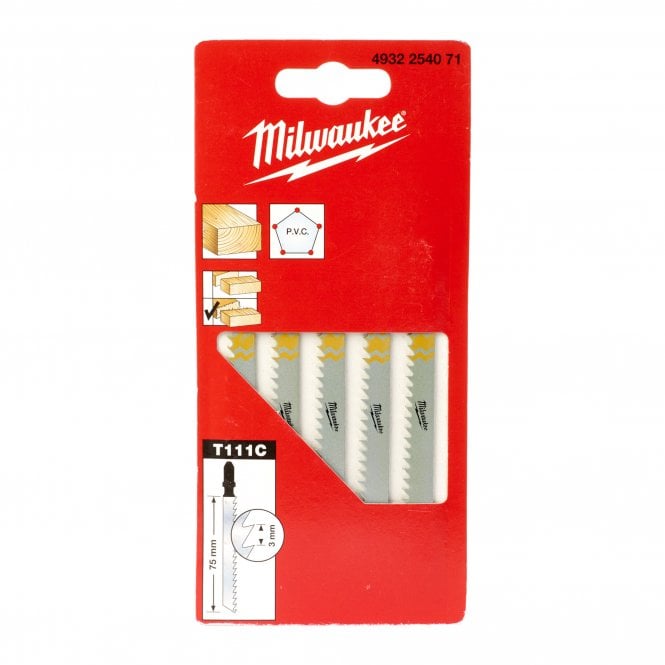 MILWAUKEE Jigsaw B. 75x3/T111C-5pc - 4932254071