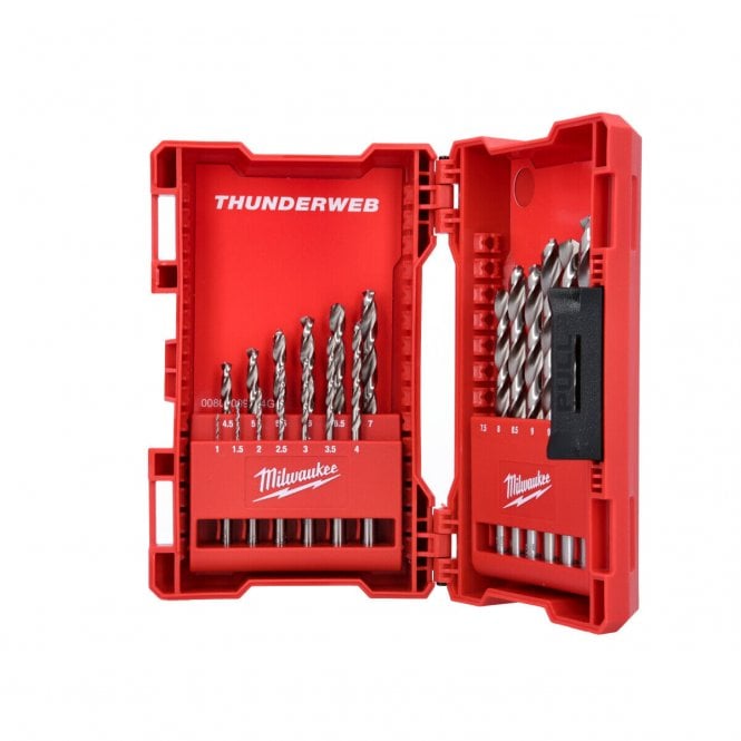 MILWAUKEE Metal Drill HSSG ThW D338 Set-19pc - 4932352374