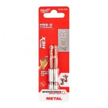 MILWAUKEE Metal Drill ShW HSSTiN 5.5mm-1pc - 4932352357