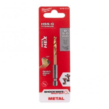 MILWAUKEE Metal Drill ShW HSSTiN 7.0mm-1pc - 4932352361