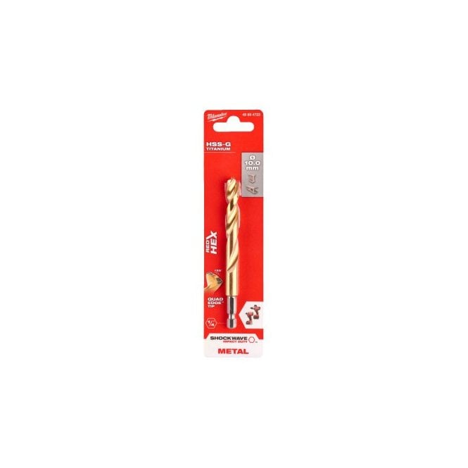 MILWAUKEE Metal Drill ShW HSSTiN 8.0mm-1pc - 4932352363