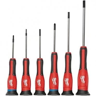 MILWAUKEE Precision Screwdriver Set 6pc - 4932471869