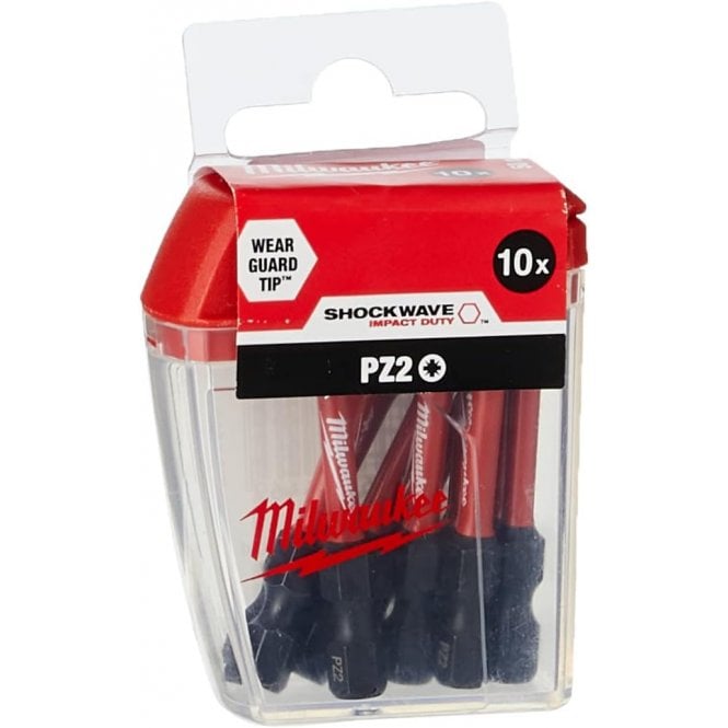 MILWAUKEE S/Bit ShW CD PZ2 50mm-10pc - 4932430866