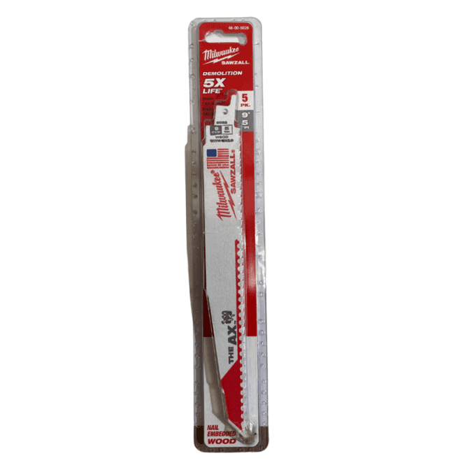 MILWAUKEE Sawzall B. AX 230x5-5pc - 48475026