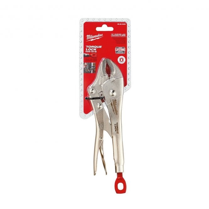 MILWAUKEE Torque Curv Jaw Locking Pliers - 1pc - 4932471732