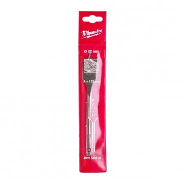 MILWAUKEE Wood Drill Flat Bit 22x152mm-1pc - 4932363139