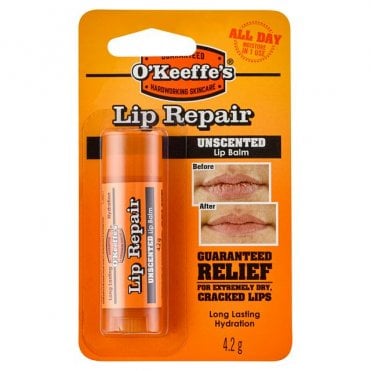 O'KEEFFE'S LIP REPAIR UNSCENTED 4.2G