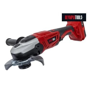 OLYMPIA X20S ANGLE GRINDER 20V 1 X 2AH - OLPX20SAG1