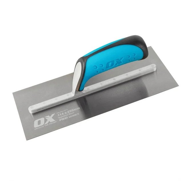 OX-P011011 OX Pro Stainless Steel Plast Trowel - 114 X 280mm