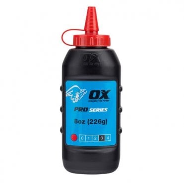 OX-P025701 OX Pro Chalk Refill 226g - Red