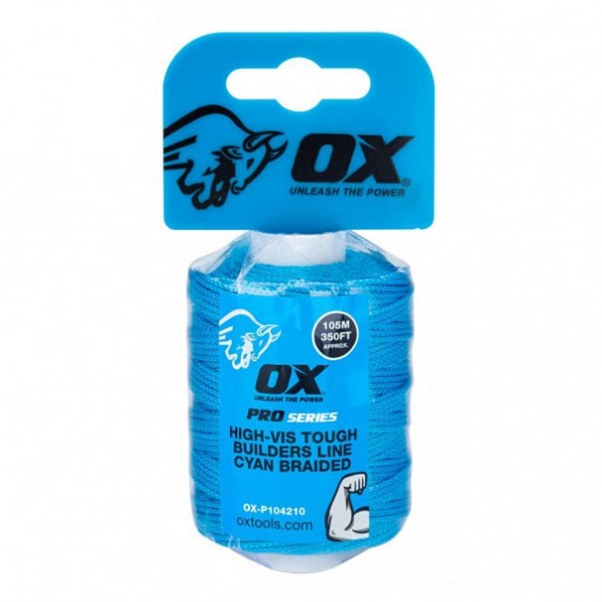 OX-P104210 OX Pro Tough Nylon Braided Builders Line 105m