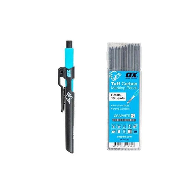 OX-P503203 TUFF CARBON GRAPHITE LEAD REFILL (10pk)