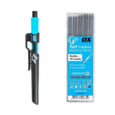 OX-P503203 TUFF CARBON GRAPHITE LEAD REFILL (10pk)