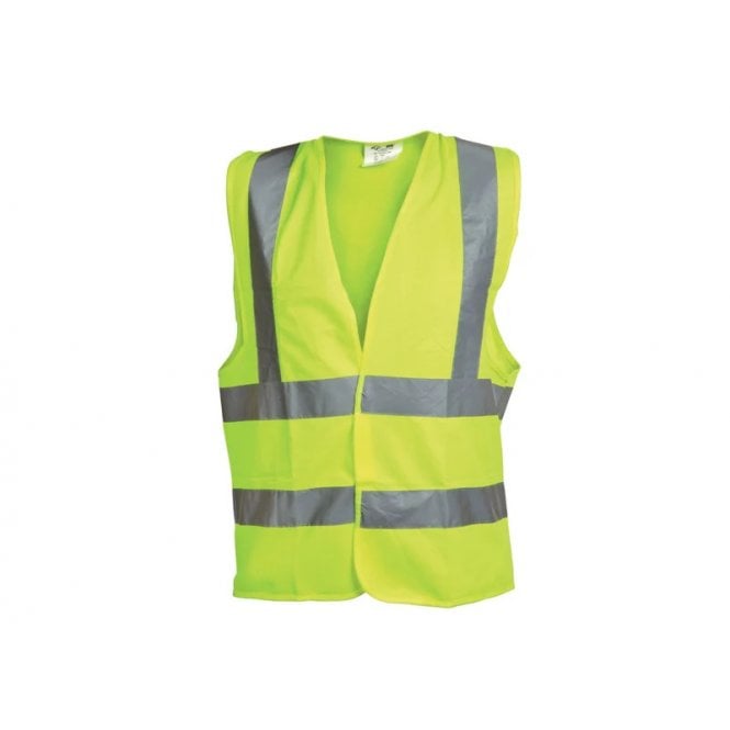 OX-S242807 OX Yellow Hi Visibility Vest - Size L