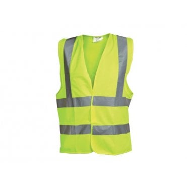 OX-S242809 OX Yellow Hi Visibility Vest - Size XXL