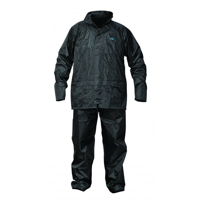 OX-S249703 OX Rain Suit - Black, Size Large